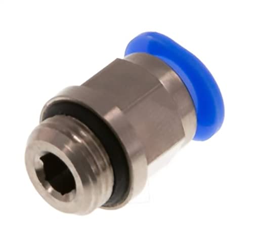 IQS Mini raccords avec Hexagone mâle enfichable et filetage extérieur, pneumatique Cover
