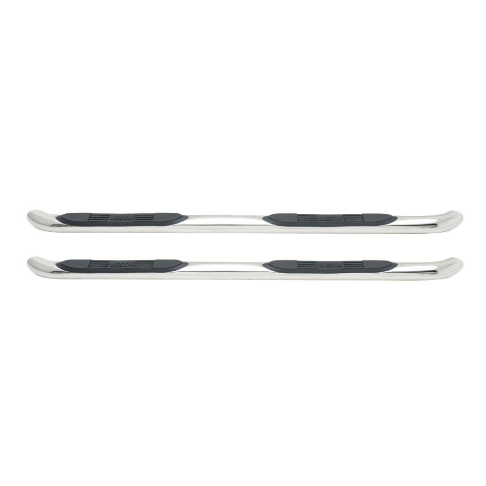 Westin 23-3380 E-Series 3 Round Nerf Bars fits 2009-2017 Traverse 2007-2017 Acadia 2008-2017 Enclave 2007-2010 Outlook Polished Pair
