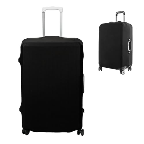 Suitcase Cover Luggage Black Elastic Suitcase Covers Protectors Luggage Covers for Suitcases Dustproof Trolley Baggage Protector for 26-29 Inch Suitcase