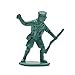 Juvale 200-Piece Miniature Plastic Army Men Playset with Flags - 4 Colors WW2 Toy Soldiers - Bucket of Army Men WW2 - Educational & Imaginative Battle Set