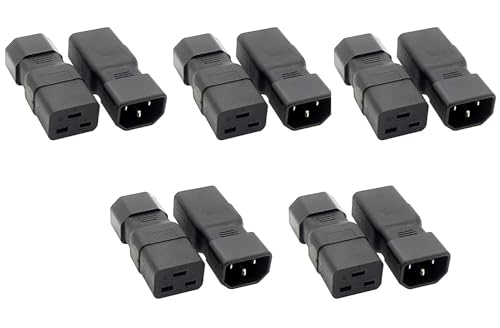 Adaptateur PDU UPS IEC mâle C14 vers femelle C19 Dracaena connecteur réseau