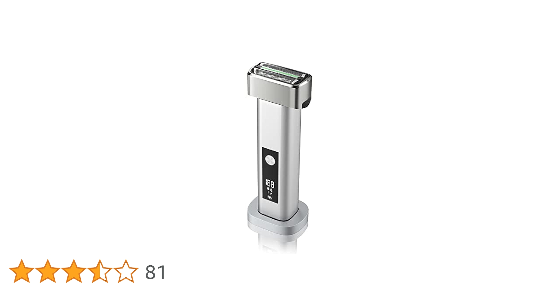 Amazon | シェーバー 髭剃り 電動シェーバー メンズ 往復式 台座