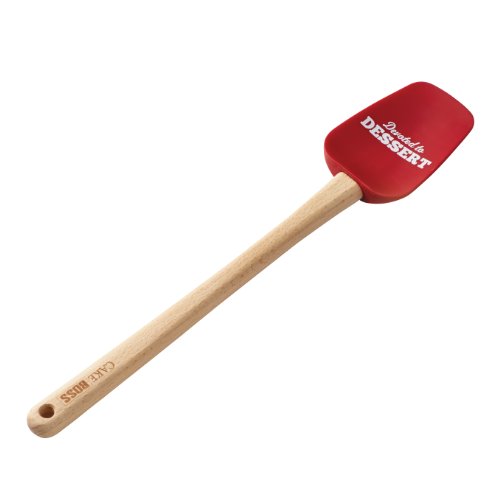 Cake Boss Novelty Tools Spoonula, 11-1/2-Inch, Red #TOP12
