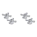 Construction en alliage durable : fabriqué en alliage robuste pour une longue durée de vie. Compatible avec la plupart des boutons de robinet, y compris 8 mm de diamètre et 20 dents.