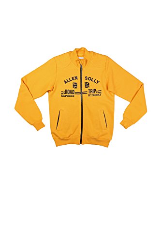 Image of Allen Solly Junior Cotton Boys' Funnel Neck Sweatshirt