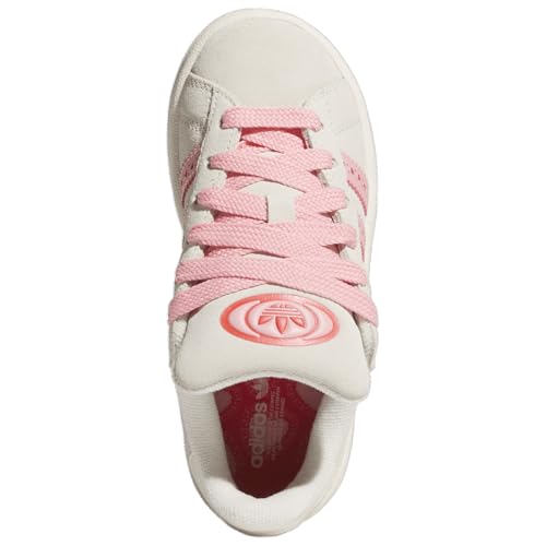 Adidas Orininals Campus 00s - Girls' Preschool (JS3524, Cream White/Semi Pink Spark/Bright Red)4