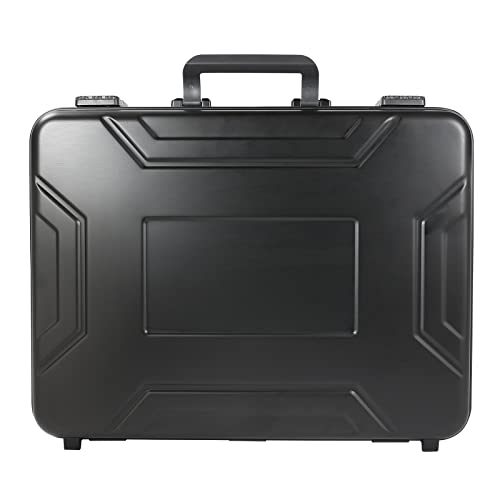 Business Aluminum Laptop Briefcase Combination Lock Lawyer Brief Case Hard Shell File Box4