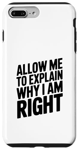 Let Me To Explain I Am Right �R���f�B�̈��p �X�}�z�P�[�X iPhone 7 Plus/8 Plus �p