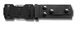 Gerber Gear StrongArm - Fixed-Blade Camping & Hunting Knife with Striking Pommel & Sheath - Premium Survival Gear - Made in USA - Black, Plain Edge