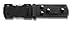 Gerber Gear StrongArm - Fixed-Blade Camping & Hunting Knife with Striking Pommel & Sheath - Premium Survival Gear - Made in USA - Black, Plain Edge