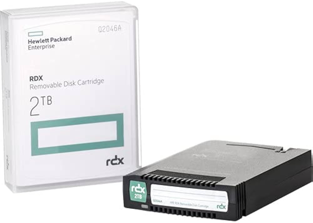 Amazon.co.jp: HPE RDX 2TB リムーバブル ディスク カートリッジ