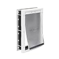 PetSafe Never Rust Plastic Doggie Door for Install in Interior and Exterior Doors or Walls, Paintable, Easy Install, Closing Panel Included, for Pets Up to 40 lb, (Medium)