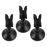 Format compact : le support de microphone de bureau occupe un minimum d'espace sur votre table, ce qui le rend idéal pour les studios compacts ou les environnements d'enregistrement mobiles. support de microphone à condensateur à pince pour table