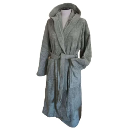 Albornoz italiano de algodon unisex para regalar en bodas y cumpleanos
