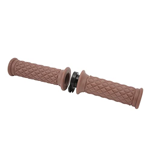 Guiador Universal da Motocicleta, Punho do Acelerador da Motocicleta 22mm (Marrom)