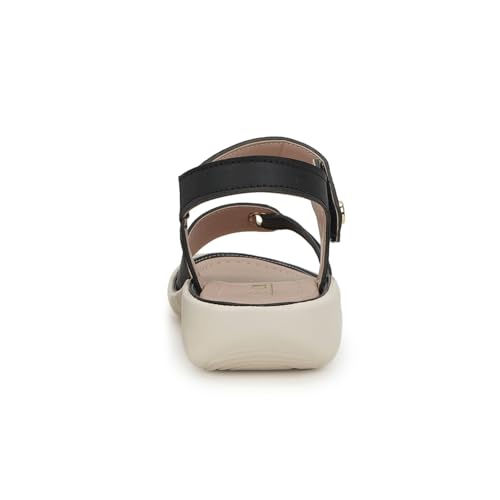 Image of LENSBURY Women Stylish Slippers Flip Flops Cream Flat Slip on Sandals I Stylish and Casual I Comfortable & Lightweight LBFL35