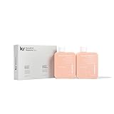 Keratin Revolution Smooth & Moisture Shampoo and Conditioner 300ml Duo - Sulfate Free Hydrating Hair Care Set with Keratin - Anti-Frizz, Strengthening & Shine Boost - for Dry, Damaged or Treated Hair