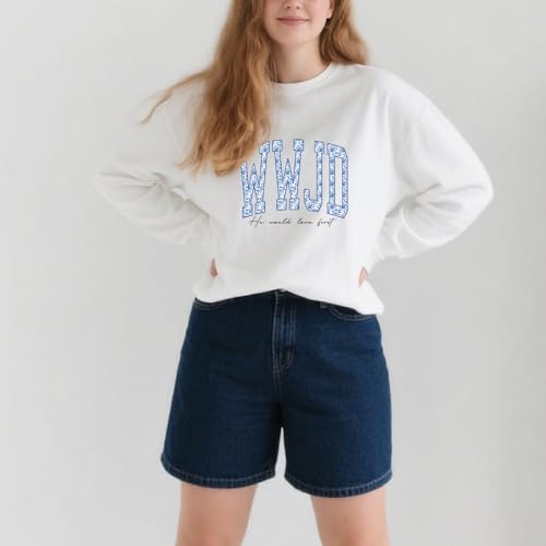 What Would Jesus Do Sweatshirt Christian Sweatshirt3