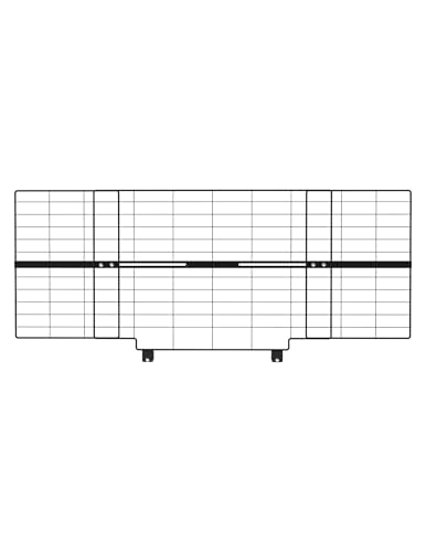 16-Inch Height Extension for Pet Gates, Adjustable Top Extension Piece