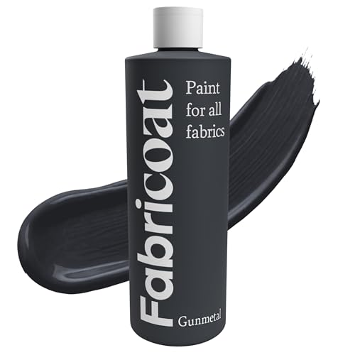 Image of Fabricoat Fabric Paint & Upholstery Dye, Gunmetal, Flexible Finish
