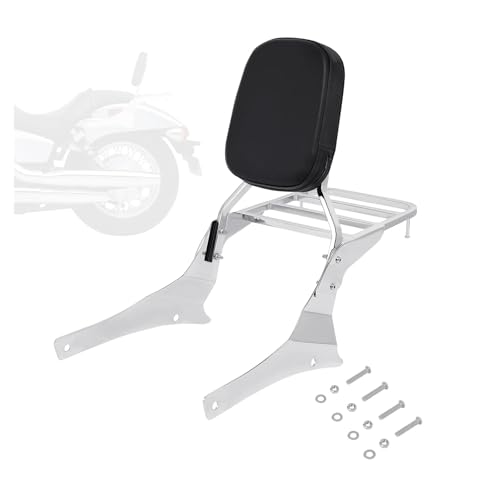 Gepäckhalterung Für Suzuki Für Intruder Für Volusia C800 C800C VL400 VL800 2001-2011 Samger Motorrad Gepäckträger Sissy Bar Hinten Passagier Rückenlehne Motorrad Gepäckträger