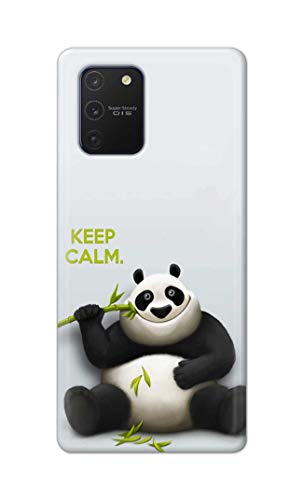 Image of PRINTFIDAA� Printed Hard Back Cover Case for Samsung Galaxy Note 10 Lite | Samsung A81 Back Cover (Cartoon Panda) -2808