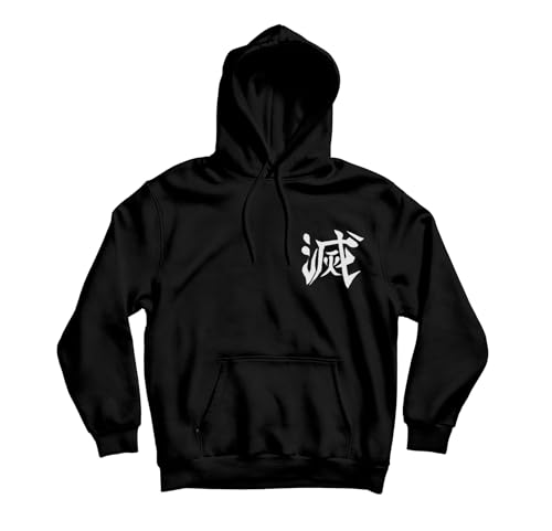 Thread Lightly Destroy Kanji - Front and Back Hoodie Pullover Sweatshirt2