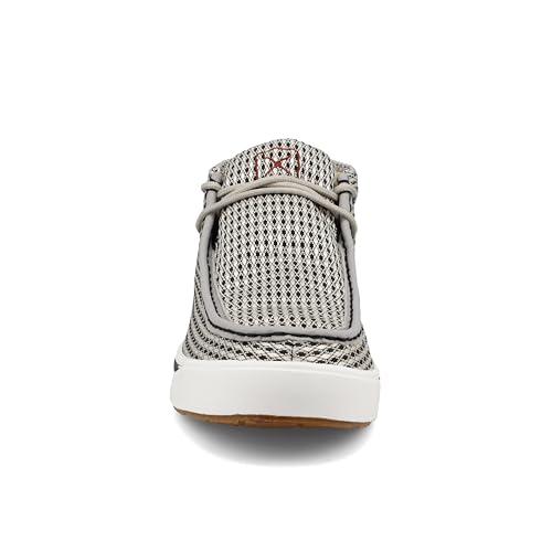 Image of Twisted X Men's Kicks, Moc Toe, Black & White Multi, 9 W