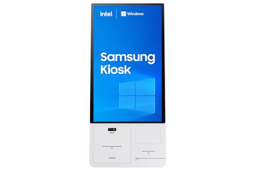  Samsung KM24C-C Design chiosco 61 cm [24] LED 250 cd/m? Full HD Bianco Touch screen Processore integrato Windows 10 IoT Enterprise 16/7 (SAMSUNG WNDOWS KIOSK KM24C-C)