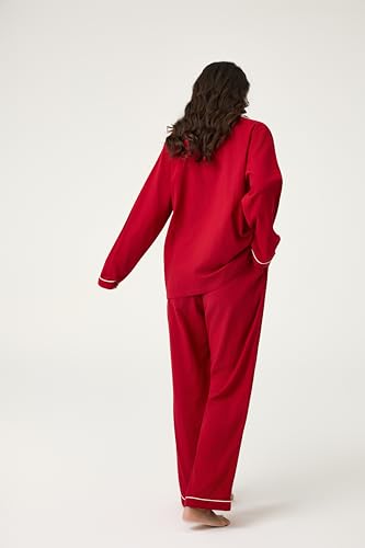 Image of BESTOUCH Womens Pajama Sets: 100% Cotton Muslin Linen Feel