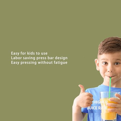 Presse-Agrumes Manuel Multifonctionnel en Acier Inoxydable, Presse-Citron Manuel Commercial pour Citron Vert, Agrumes avec Tasse, Presse-Agrumes pour Pamplemousse – Image 5