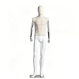 Schaufensterpuppe Praktisches Halb-Bad-Modell-Ständer Mit Stabilen Haltegriffen Für Die Präsentation Von Kleidungsstücken In Boutiquen Und Alltagsausstellungen(Style 5 Height: 188 cm)