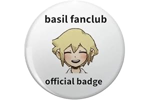 Omori Basil Fanclub Official Badge: A Collector's Item for Dedicated Fans