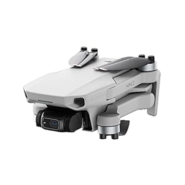 DJI Mini 2 – Quadricóptero drone ultraleve e dobrável, suspensão cardan de 3 eixos com câmera 4K, foto de 12 MP, tempo de voo de 31 minutos, transmissão de vídeo HD OcuSync 2.0 10 km, QuickShots,