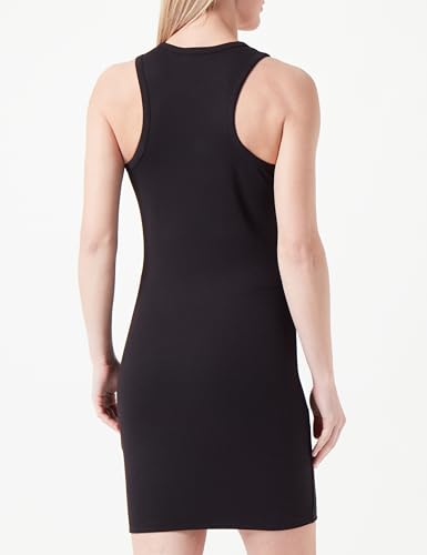 Tommy Jeans Tjw Lala + Tank Bodycon Dress DW0DW17934 Vestiti Aderenti, Nero (Black), M Donna - 3