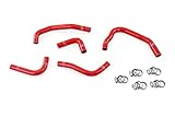 HPS 57-1285H-RED Red Silicone Heater Hose Kit (Coolant)