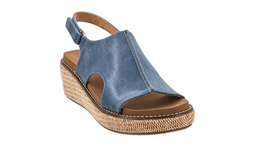 Image of Corkys Footwear Volta Wedge - Chic Elegance Meets All-Year Comfort with a 2-Inch Cork Heel and Marshmallow Insole for Stylish Everyday Wear and All-Day Comfort