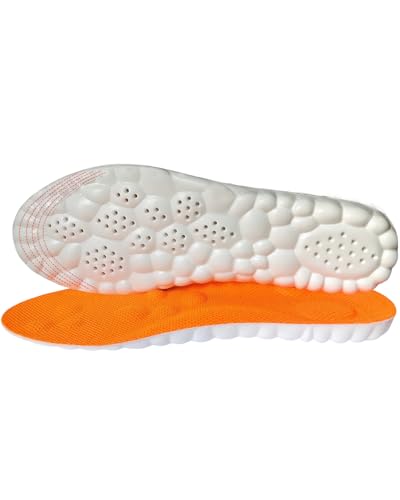 Plantillas 4D Cloud Steppers para Hombre y Mujer, Espuma Memoria Naranja miniatura 1