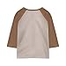 Raglan 3/4 Length Sleeve Boys Polo Shirt Vacation Fall Crew Neck Cute Summer Tops for Teens Color Block Half Sleeve Fall Y2K Chic Black Blouse Y2K Coffee 110