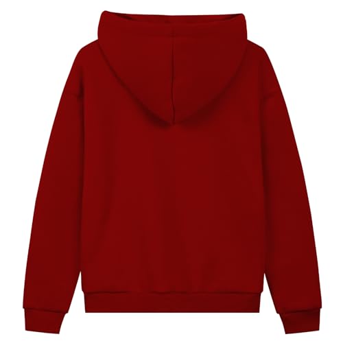QBK Kids Brushed Fleece Zip-Up Hooded Sweatshirt Hoodie for Boys or Girls 3-14 Years2