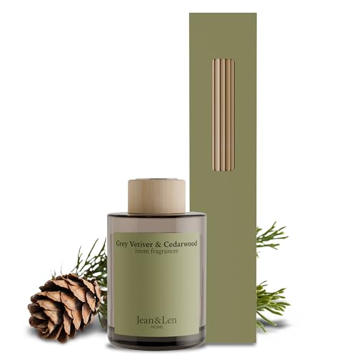 Jean & Len Raumduft Diffusor Grey Vetiver & Cedarwood 100 ml