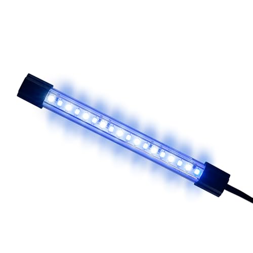 Image of GloFish 6-Inch LED Light Stick for Fish Aquariums Up to 5 Gallons, 1 Count, with White and Blue LED Lights