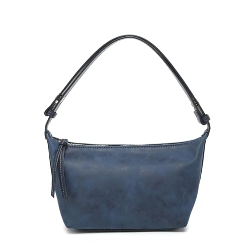 Vittoria Vegan Suede Shoulder Bag for Women Convertible Purse Faux Suede Hobo Handbags with Adjustable Strap