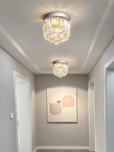 Mini lustre LED moderne en cristal pour éclairage de placard - 7