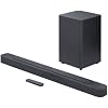 JBL Bar 2.1 Deep Bass (MK2) - 2.1 Channel soundbar with Wireless subwoofer (6.5), 300W Max Output, Bluetooth Enable (Black)