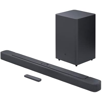 JBL Bar 2.1 Deep Bass (MK2) - 2.1 Channel soundbar with Wireless subwoofer (6.5), 300W Max Output, Bluetooth Enable (Black)