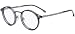 Produktbild Hugo Boss Brille (BOSS-1056 KB7) Titan - Acetate Kunststoff grau kristall - gun metall dunkel