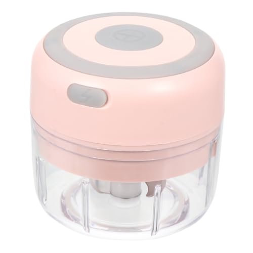 LEDMOMO コードレス充電式ミ リックチョッパー ステンレス製高速蒜蓉機 小型野菜みじん切り器 簡単操作で家用調理に