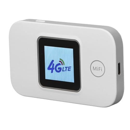 Image of 4G LTE Mobile WiFi Router, 3000 Mah Ku Portable WiFi Hotspot for Laptops for Phones