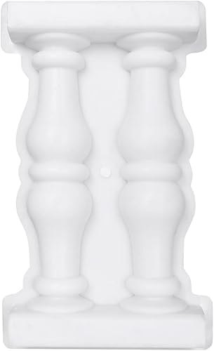 Miniatura 9 de LAAAZY Molde de valla de hormigón para balcón, molde de valla adecuado para concreto, molde de valla de cemento fácil de usar para bricolaje, hogar,